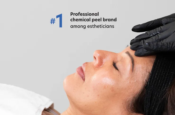 #1 Professional chemical peel brand among estheticians